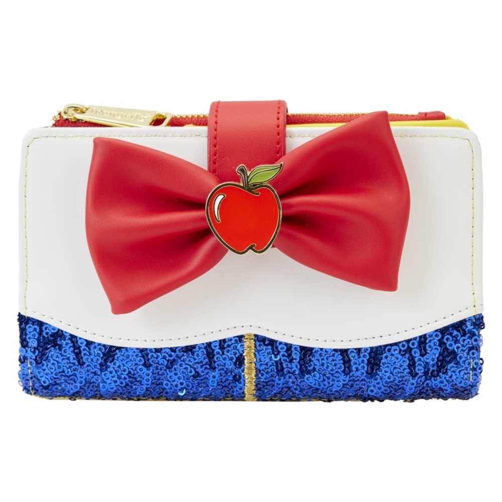 Loungefly Disney Princess Sequin Series Snow White Flap Wallet